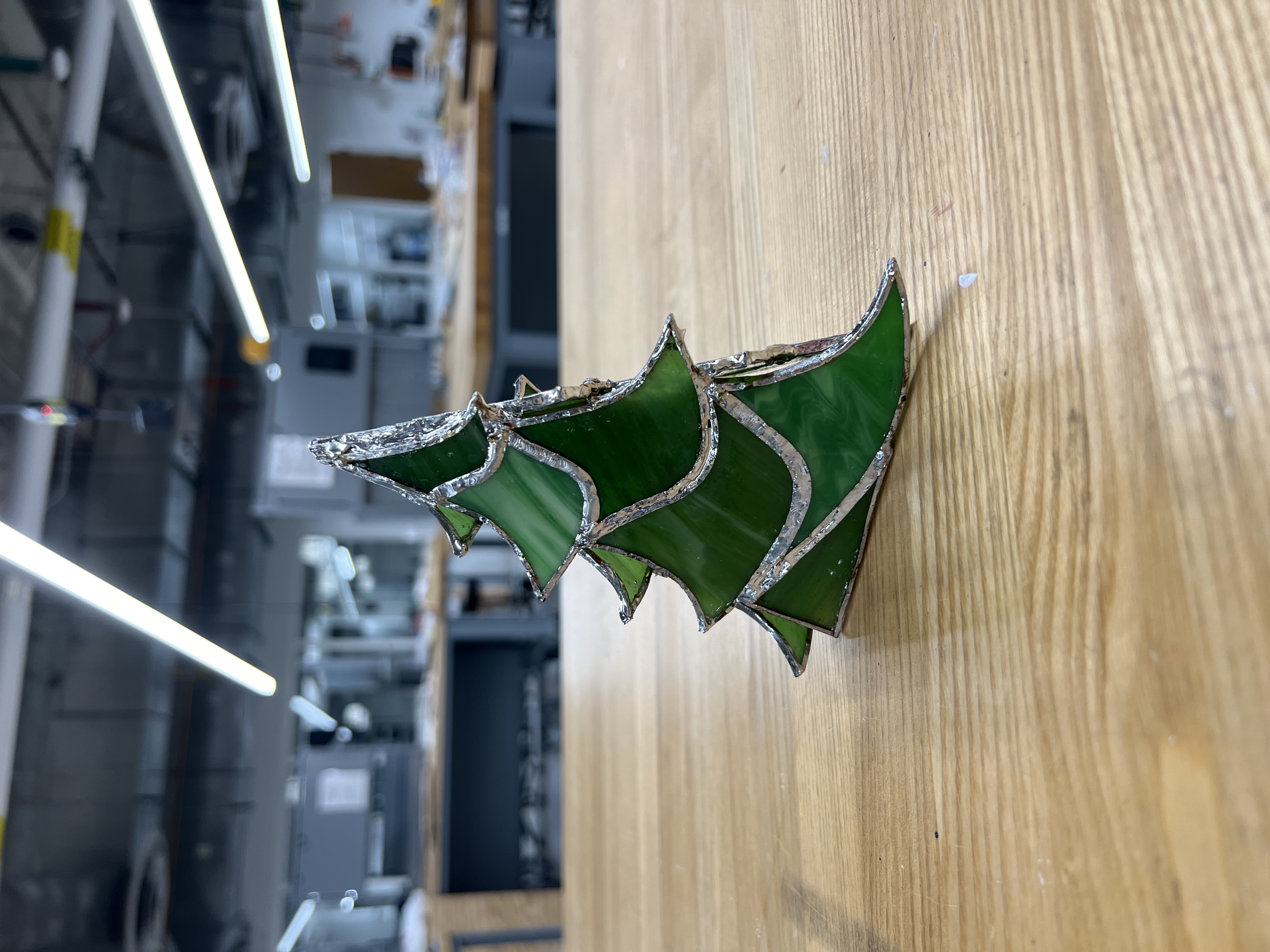 3D Stained Glass Christmas Tree photo 2